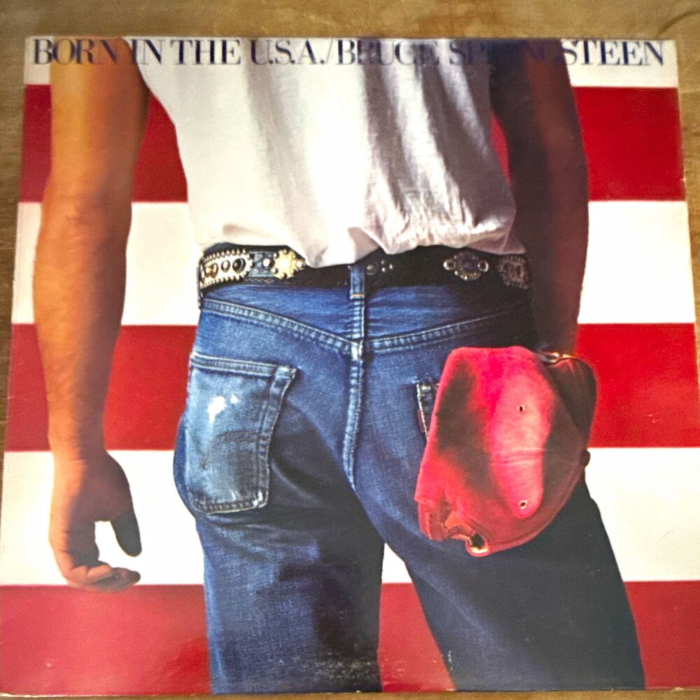Bruce Springsteen Born in the U.S.A. 12" 33 RPM Columbia Black Vinyl LP
